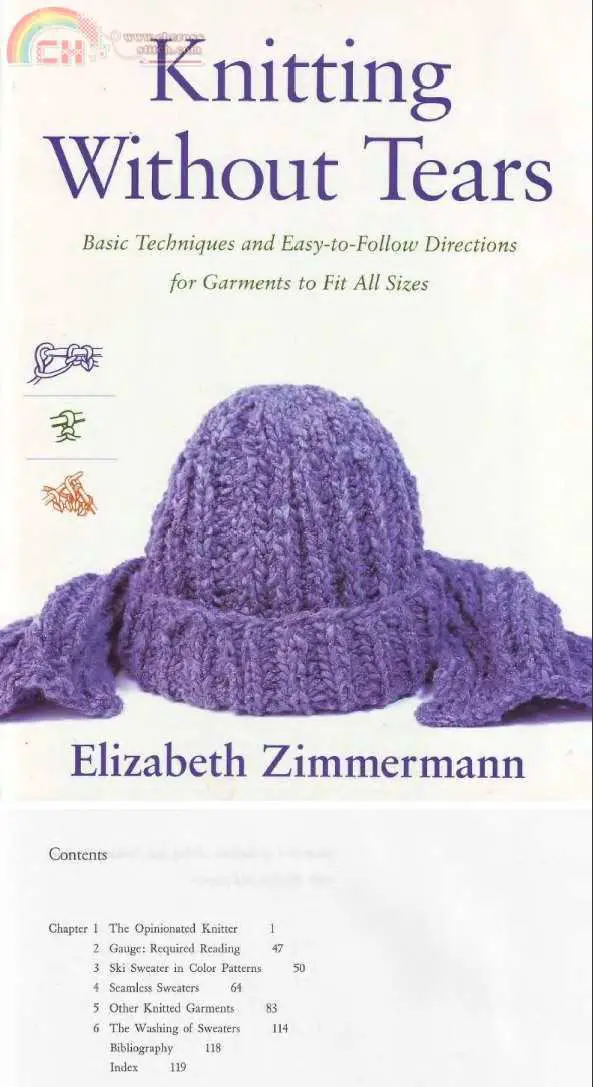 Knitting Without Tears - Elizabeth Zimmermann-Knitting and Crochet  Communication (only reply)-Knitting Section-PinDIY.com