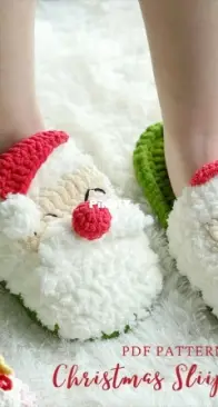 Purely Works - Santa claus slippers
