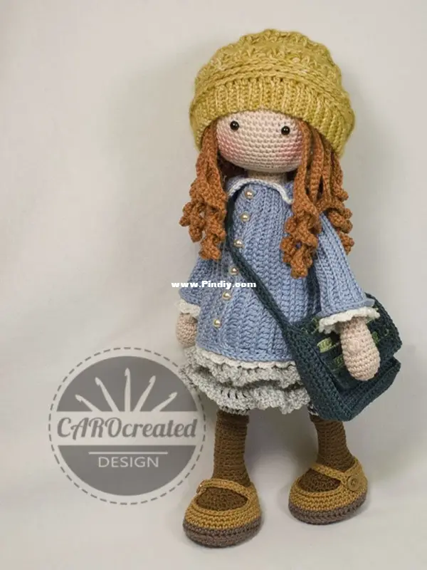 CAROcreated Design - Carola Herbst - Doll Smilla-Knitting and Crochet ...