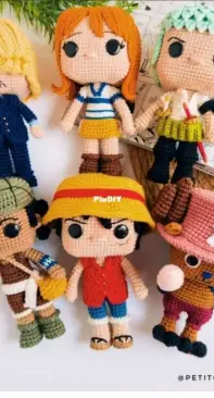 Mini Noso - Small One Piece Crochet Doll