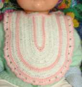 Pink Edged Bib